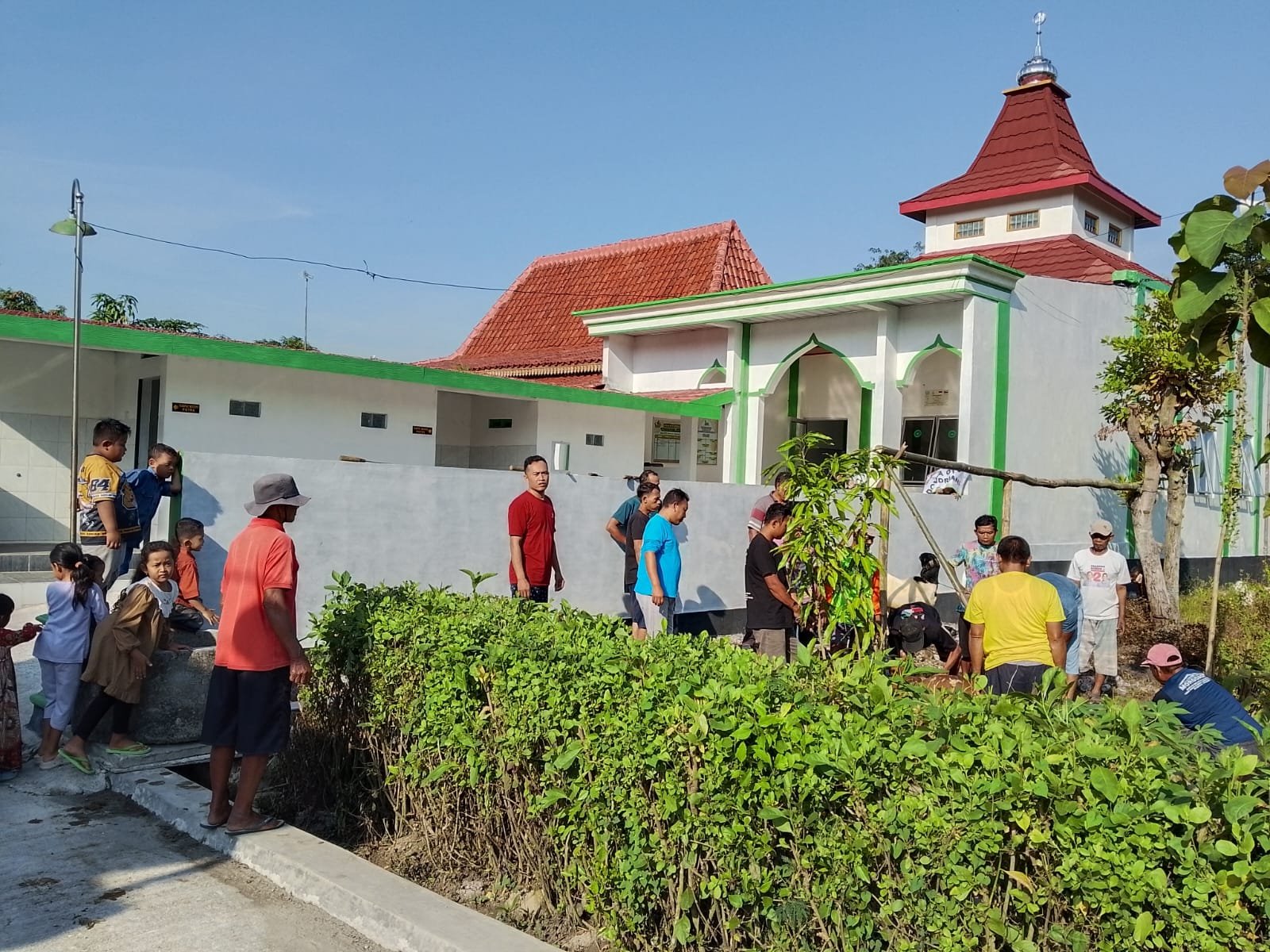 Masjid Baitul Jannah Bugel RT 27 Sembelih Hewan Kurban Perdana!